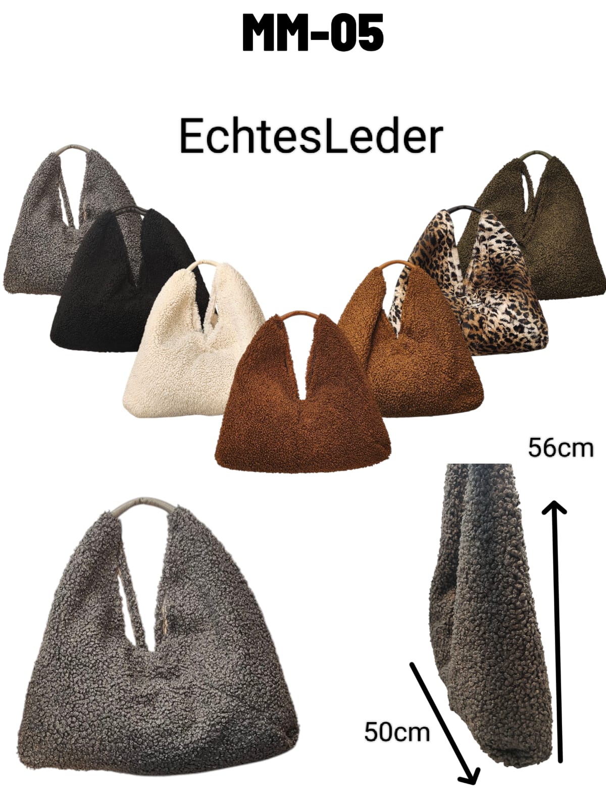 GIO TEX GMBH - Accessoires - Neuss | Artikel-Nr. MM05 | Teddy Tasche aus Leder | Kategorie: Taschen / Trage Tasche | Angebot: Damen Accessoires | Adresse: GIO TEX GMBH - Breslauerstraße 8 - 41460 Neuss - Tel: 021313658438 - giotexgmbh@yahoo.com