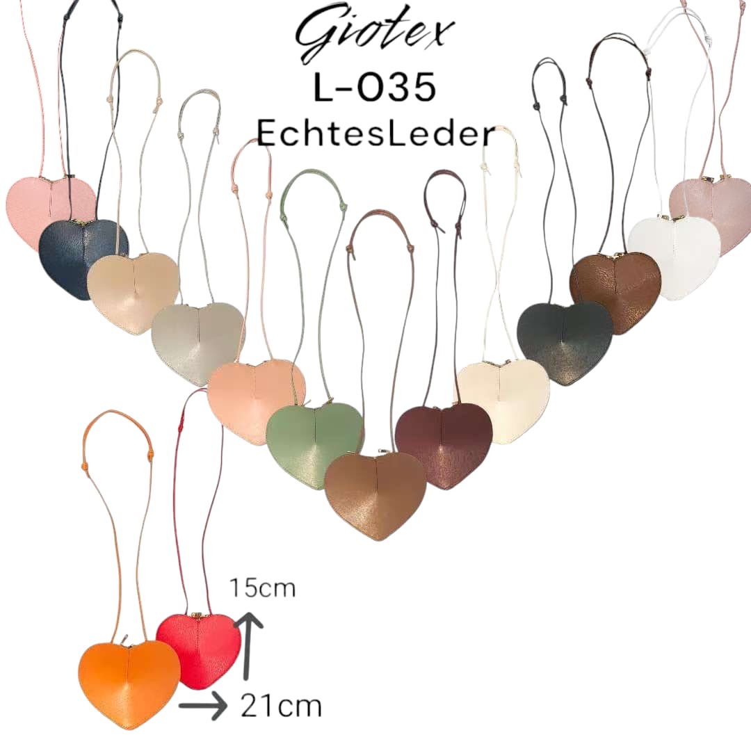 GIO TEX GMBH - Accessoires - Neuss | Artikel-Nr. L035 | Echtes Leder Shoulder Bag | Kategorie: Taschen / Leder | Angebot: Damen Accessoires | Adresse: GIO TEX GMBH - Breslauerstraße 8 - 41460 Neuss - Tel: 021313658438 - giotexgmbh@yahoo.com
