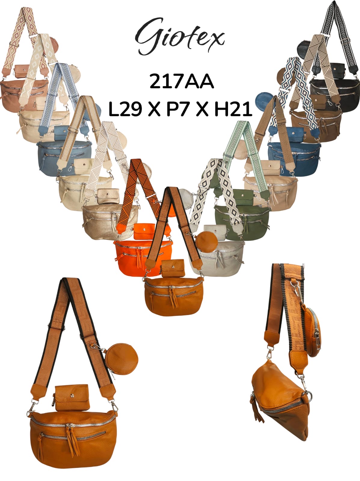 GIO TEX GMBH - Accessoires - Neuss | Artikel-Nr. 217 | Bauchtasche | Kategorie: Taschen / Gürteltasche | Angebot: Damen Accessoires | Adresse: GIO TEX GMBH - Breslauerstraße 8 - 41460 Neuss - Tel: 021313658438 - giotexgmbh@yahoo.com